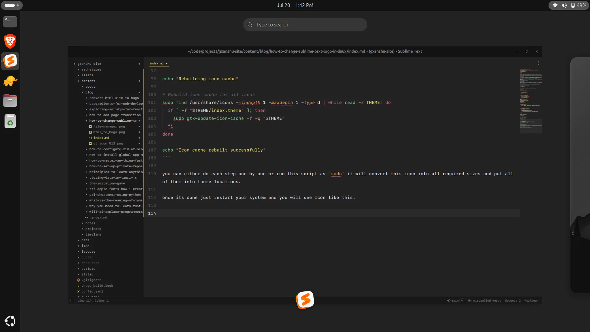 Sublime text icon